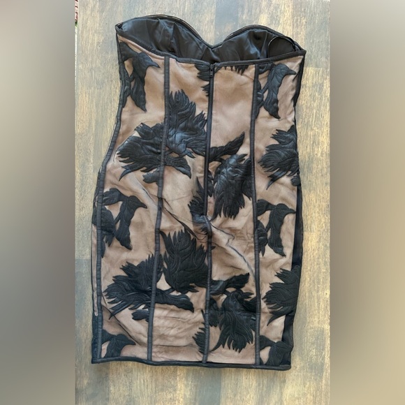 Bardot Mesh Strapless Dress - Picture 4 of 4